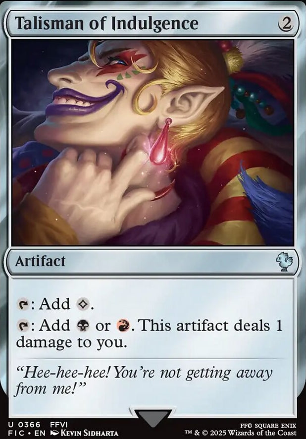 Talisman of Indulgence [ #0366 ] (FIC-U)