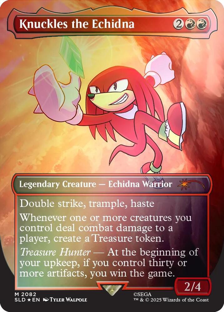 Knuckles the Echidna [ #2082 ] (SLD-M-FOIL)