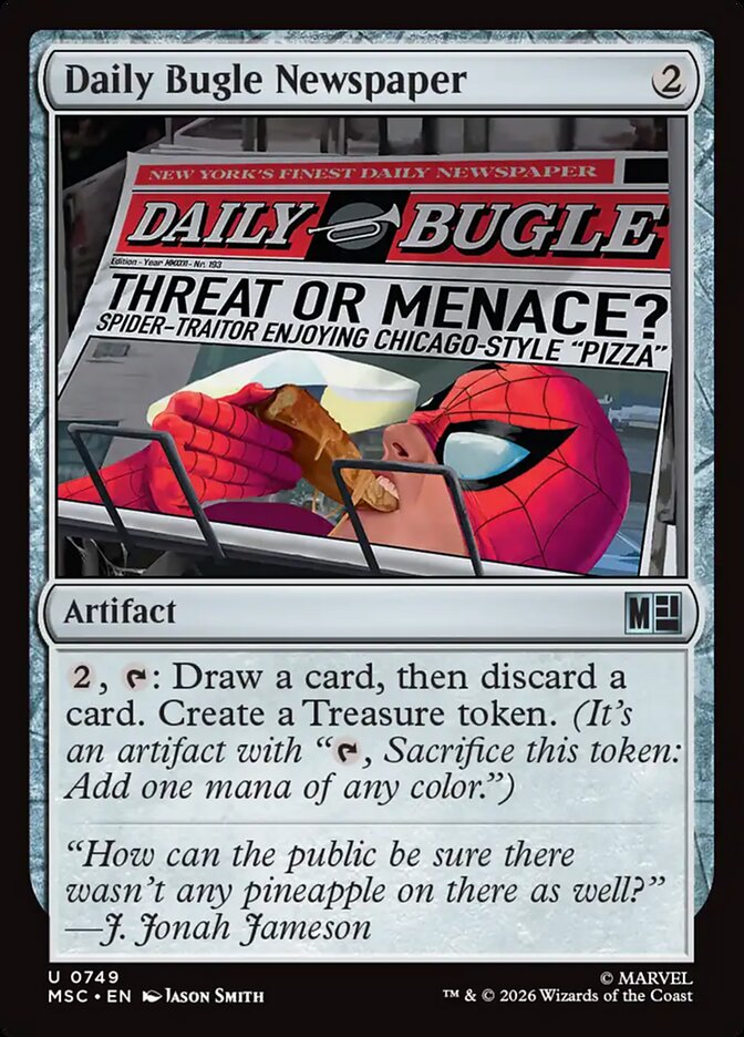 Daily Bugle Newspaper [ #0749 ] (MSC-U)