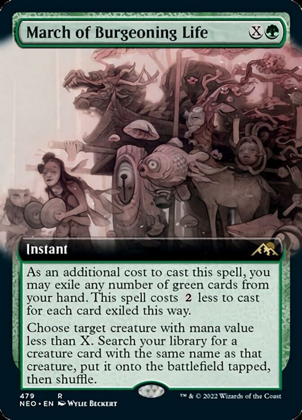 March of Burgeoning Life [#479 Extended Art] (NEO-R)