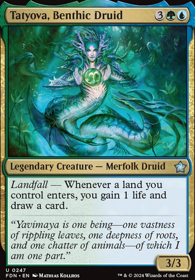 Tatyova, Benthic Druid [#0247] (FDN-U)