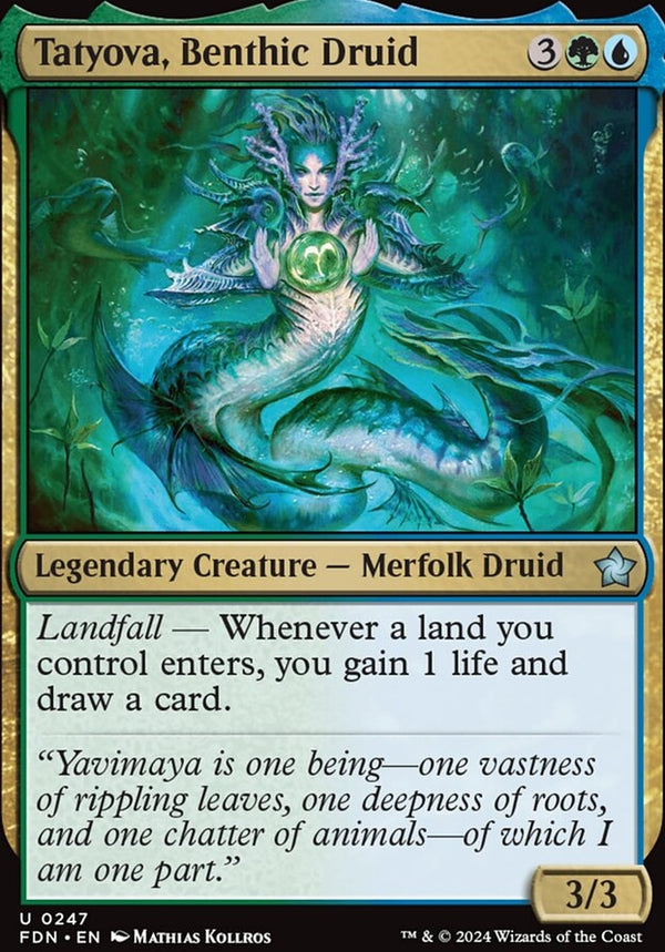 Tatyova, Benthic Druid [#0247] (FDN-U)