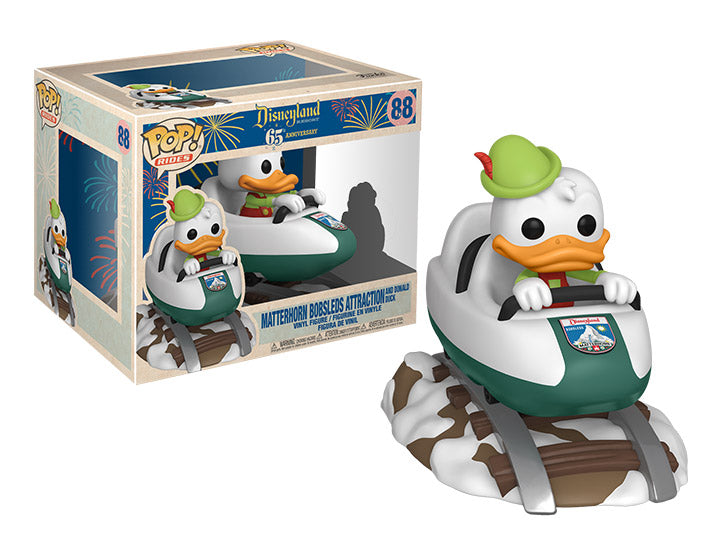 POP Figure Rides: Disney World 50th Anniversary #0088 - Donald Riding Matterhorn