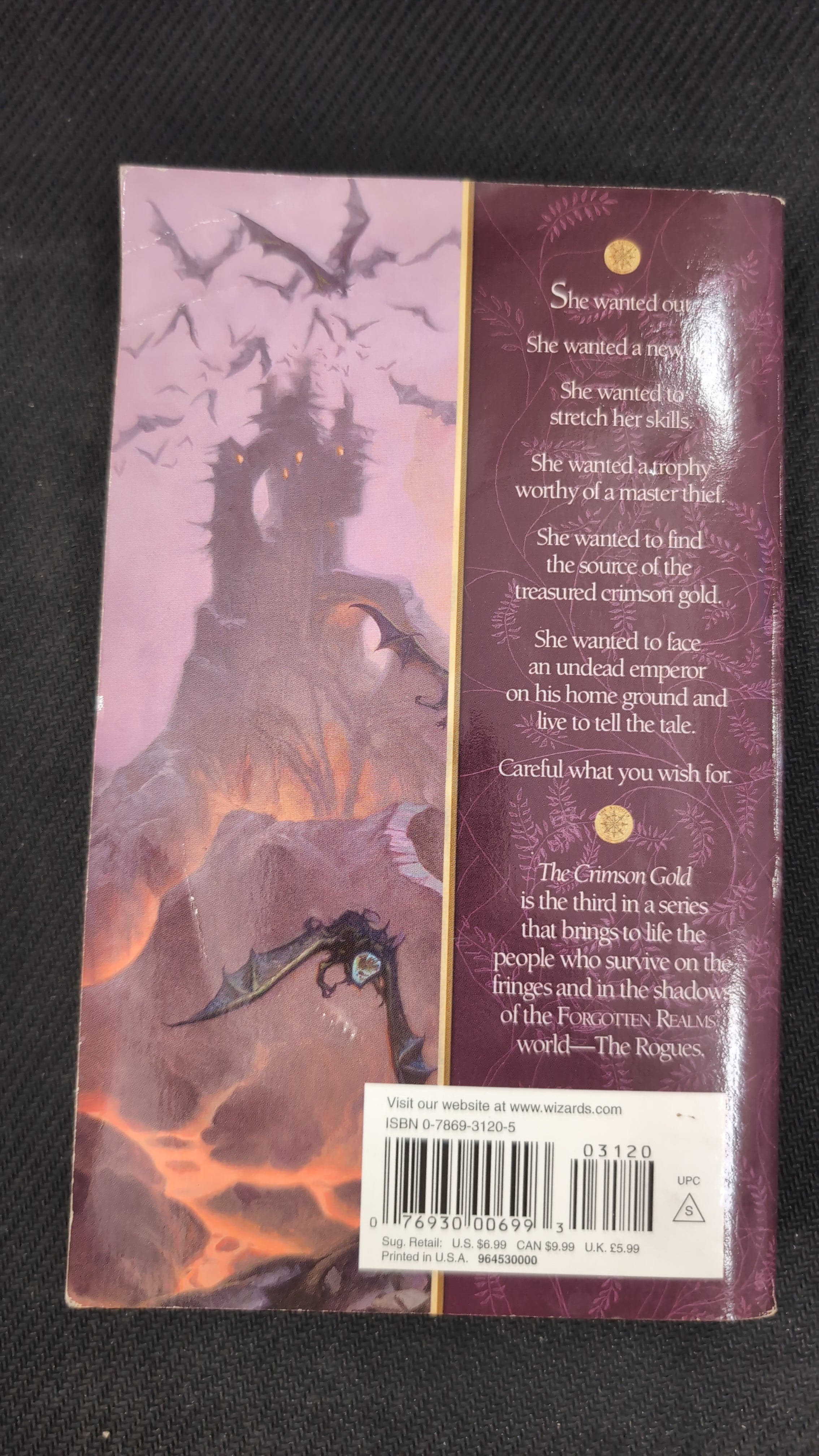 Forgotten Realms: The Crimson Gold - The Rogues [ Paperback ] (USED)