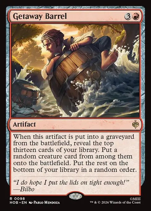 Getaway Barrel [ #0098 ] (HOB-R)