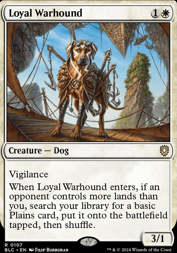 Loyal Warhound [#0107] (BLC-R)
