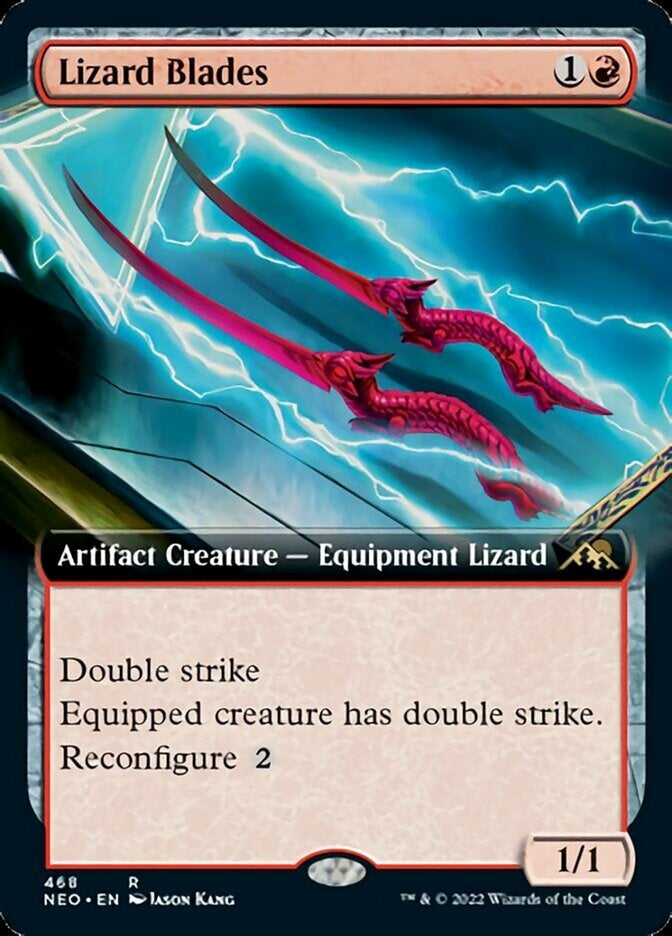 Lizard Blades [ #468 Extended Art ] (NEO-R)