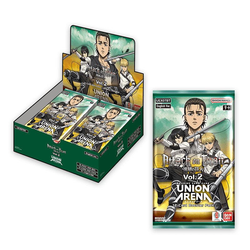 Union Arena TCG: Booster Pack X07 - Attack on Titan Vol.2 Box