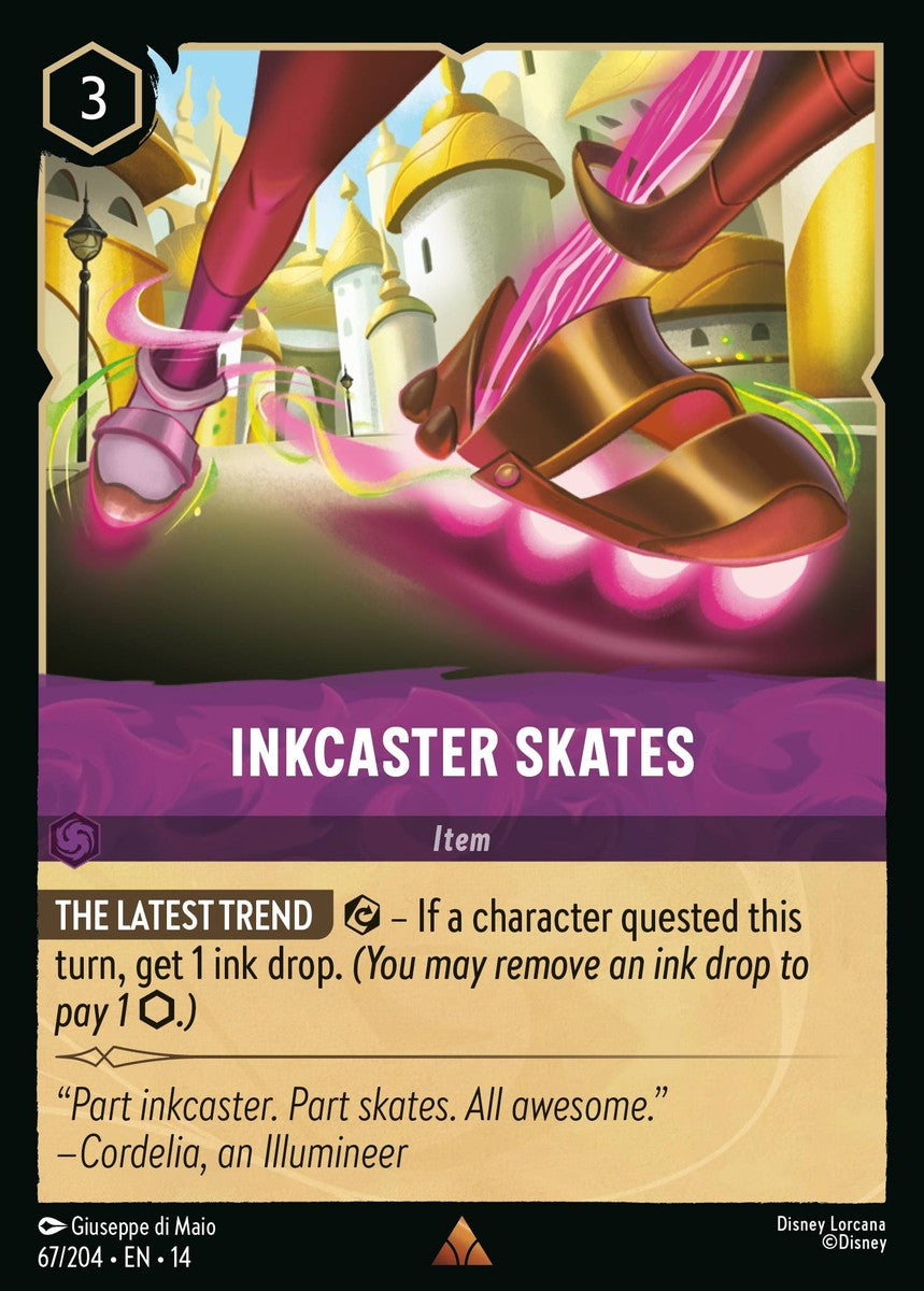 Inkcaster Skates (067/204 - Hyperia City) Rare