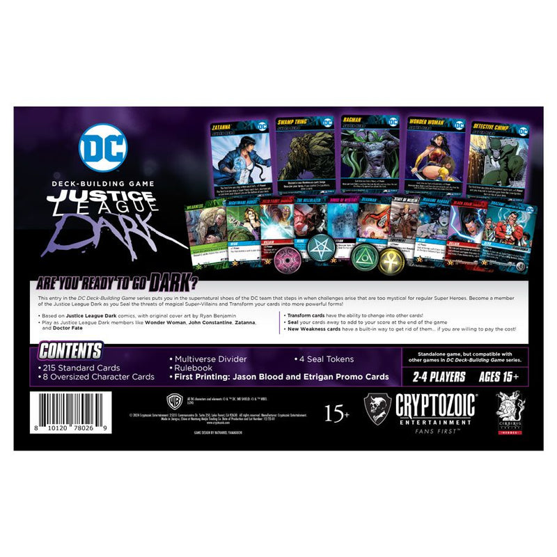 DC Comics Deck-Building Game - Justice League Dark (Release Date: 06.00.24)