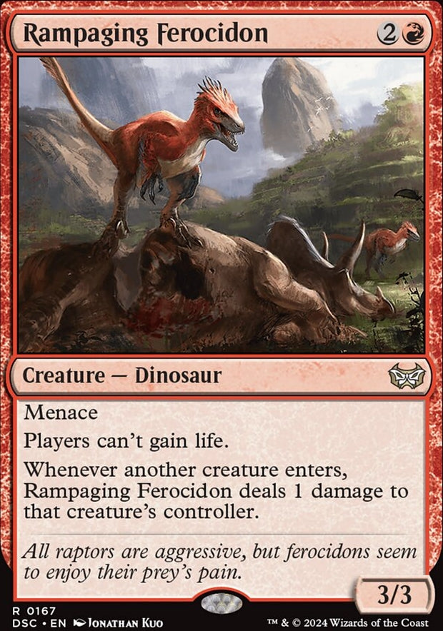 Rampaging Ferocidon [#0167] (DSC-R)