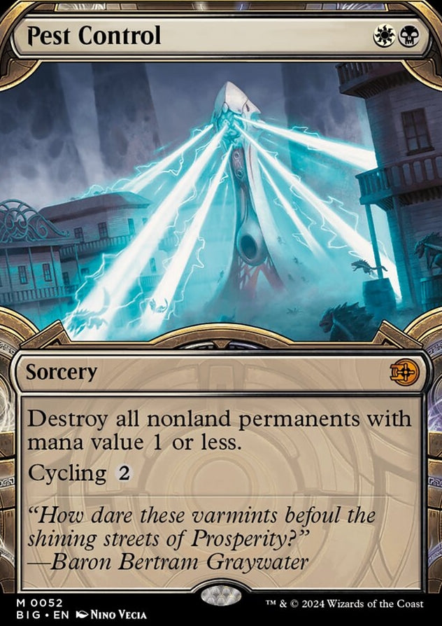 Pest Control [#0052 Vault Frame] (BIG-M)