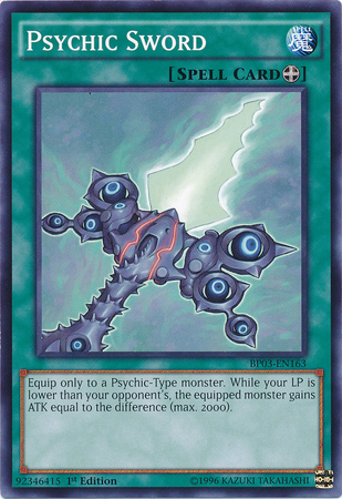 Psychic Sword (BP03-EN163) Common - Near Mint 1st Edition