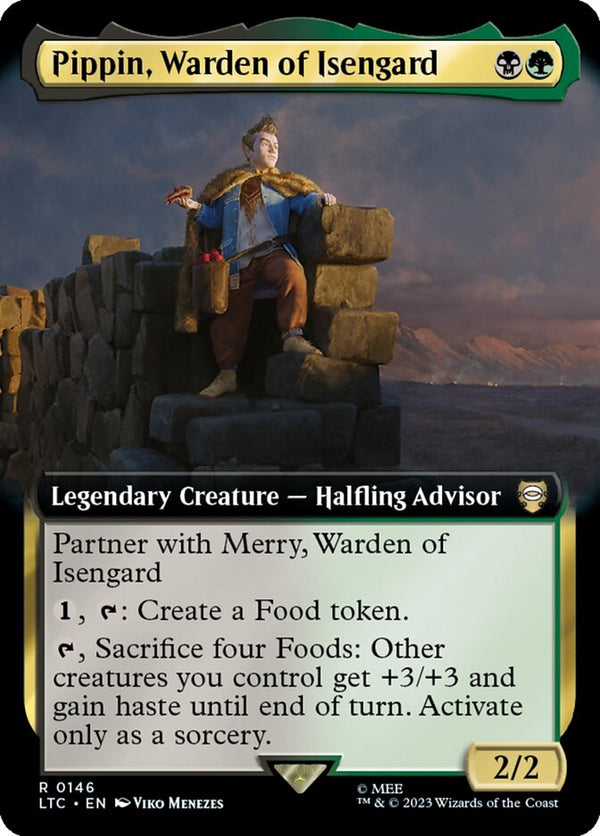 Pippin, Warden of Isengard [#0146 Extended Art] (LTC-R)