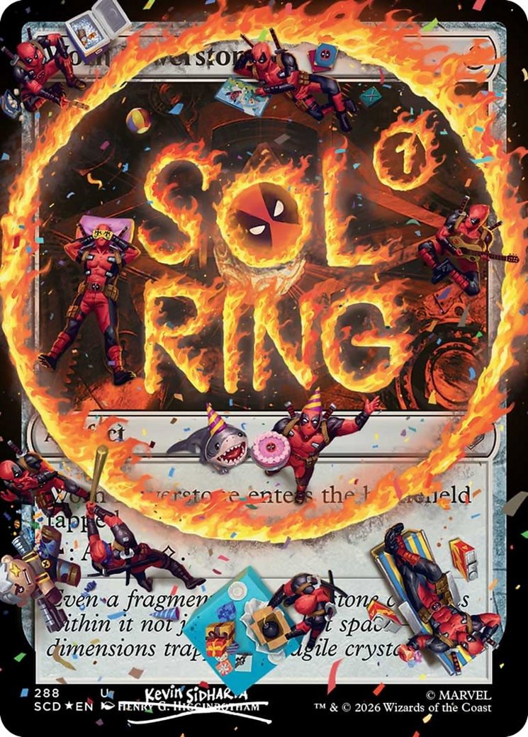 Sol Ring (Pool Party Foil) [#288] (SLD-U)