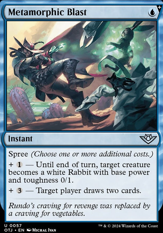 Metamorphic Blast [#0057] (OTJ-U-FOIL)