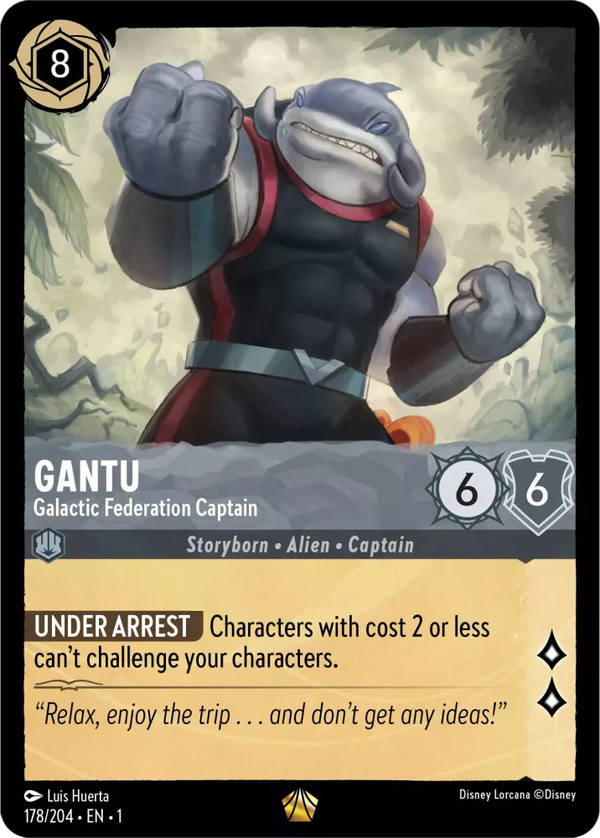 Gantu - Galactic Federation Captain (The First Chapter 178/204) Legendary - Near Mint