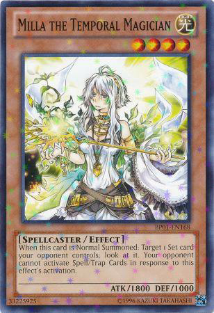 Milla the Temporal Magician (Starfoil) (BP01-EN168) Starfoil Rare - Near Mint Unlimited