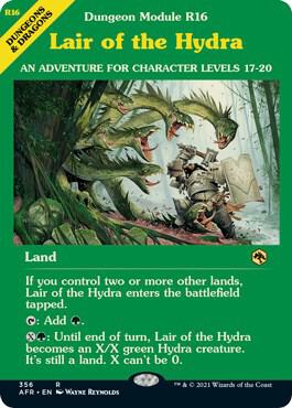 Lair of the Hydra [#356 Showcase] (AFR-R) Damaged