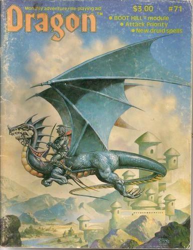 Dragon Magazine #71 (USED) Boot Hill module