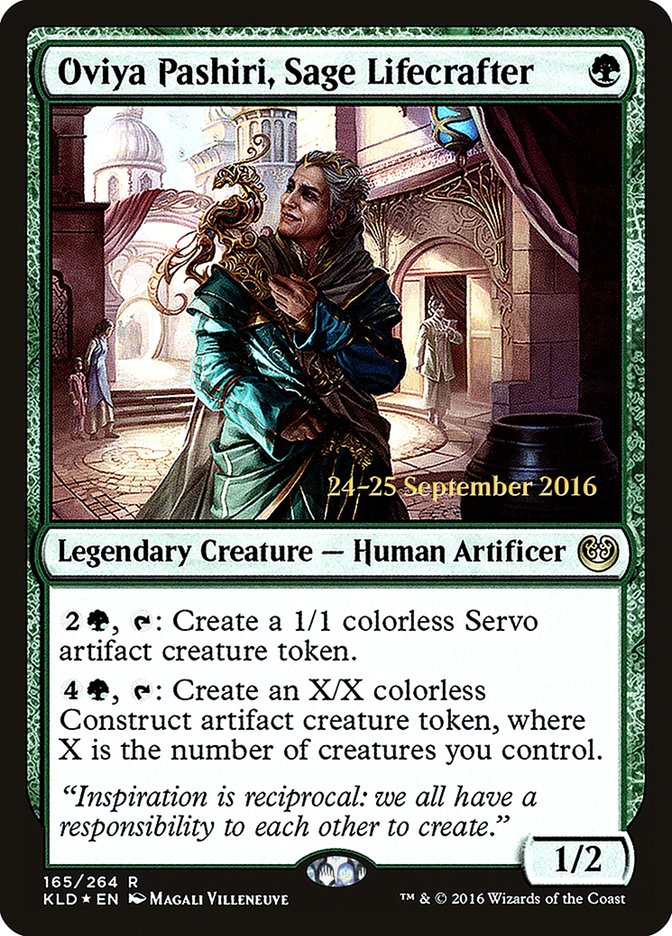 Oviya Pashiri, Sage Lifecrafter (KLD-R-PRE)
