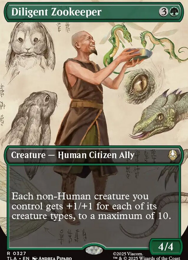 Diligent Zookeeper [ #0327 Borderless ] (TLA-R)