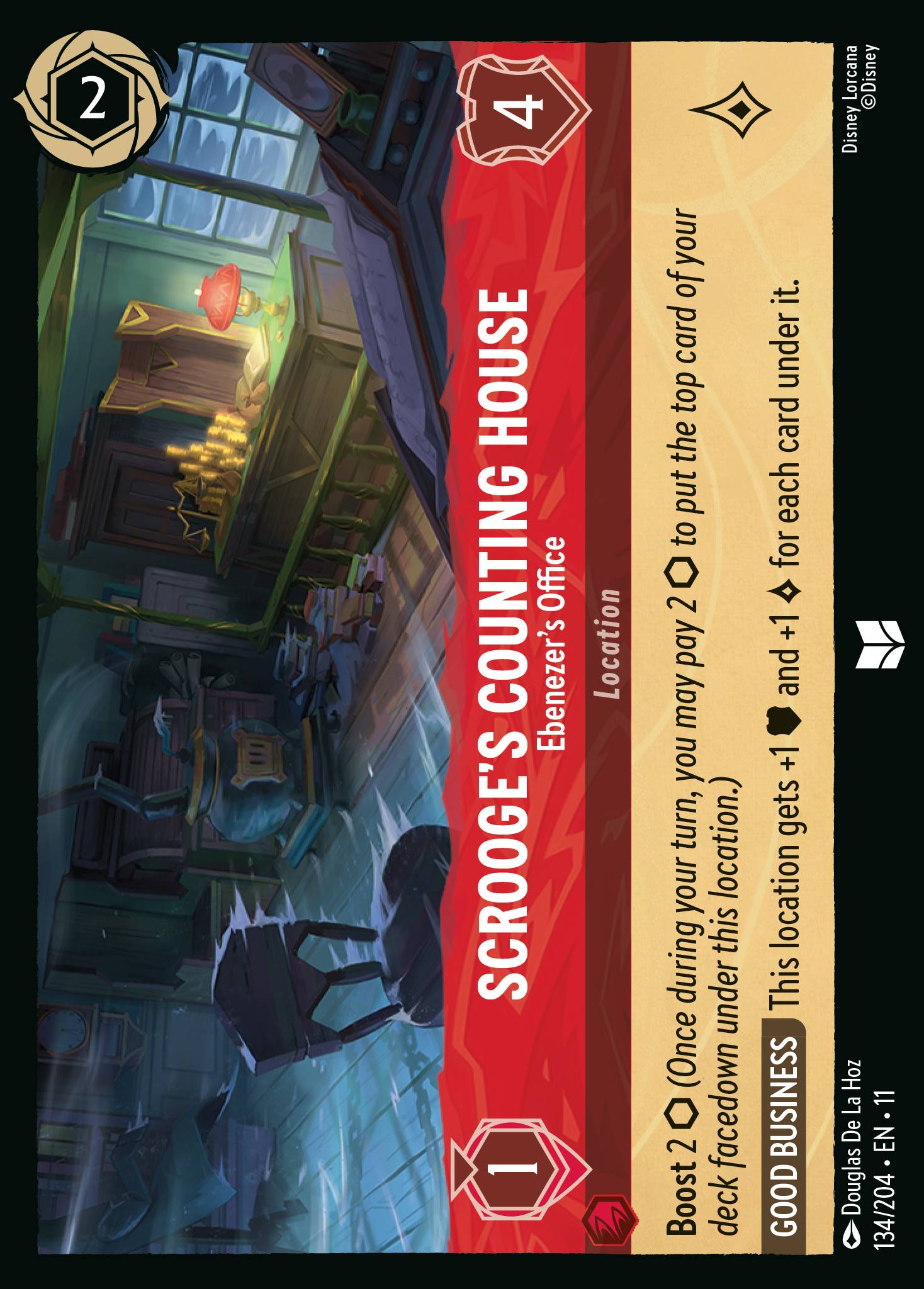 Scrooge's Counting House - Ebenezer's Office (134/204 - Winterspell)  Uncommon