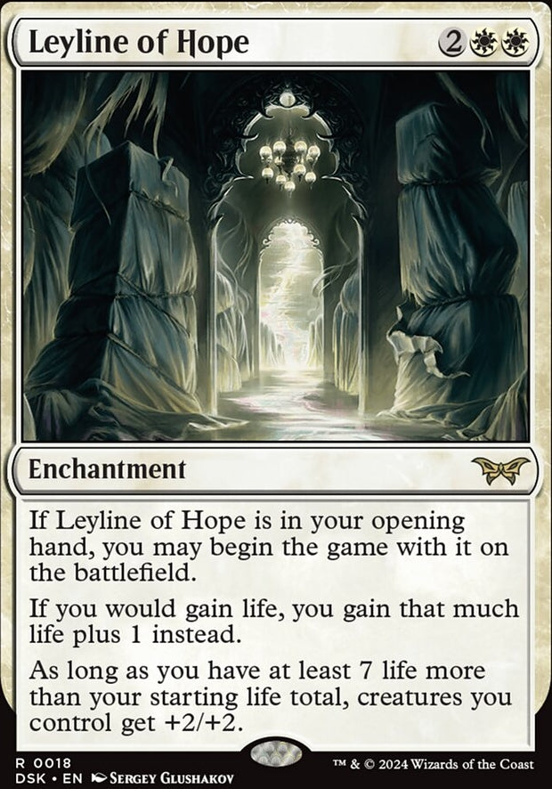 Leyline of Hope [#0018] (DSK-R-FOIL)
