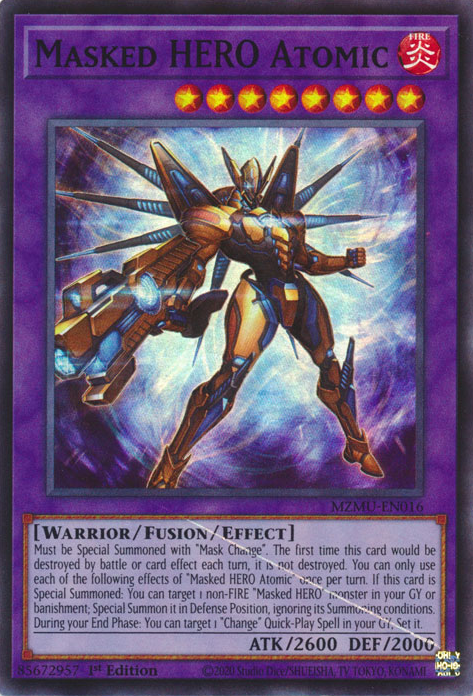 Masked HERO Atomic (MZMU-EN016)