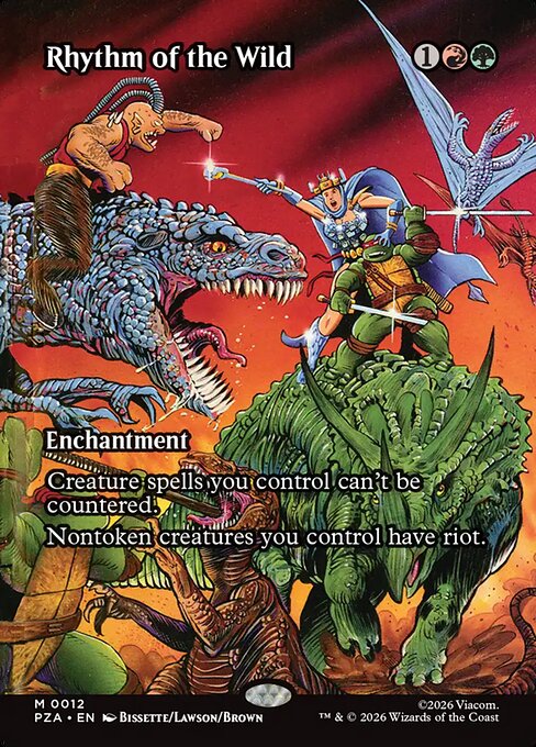 Rhythm of the Wild [ #0012 Borderless ] (PZA-M)