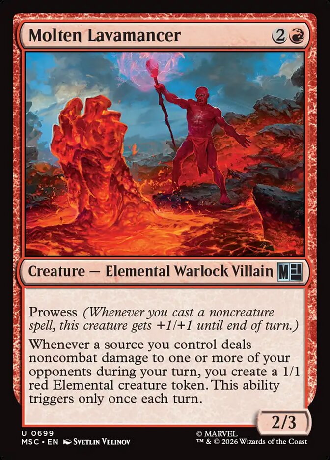 Molten Lavamancer [ #0699 ] (MSC-U)