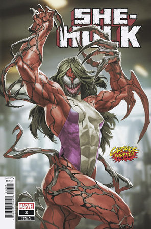 SHE-HULK #3 SKAN CARNAGE FOREVER VARIANT