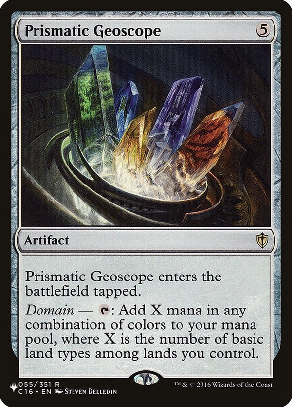 Prismatic Geoscope (C16-R-LIST)