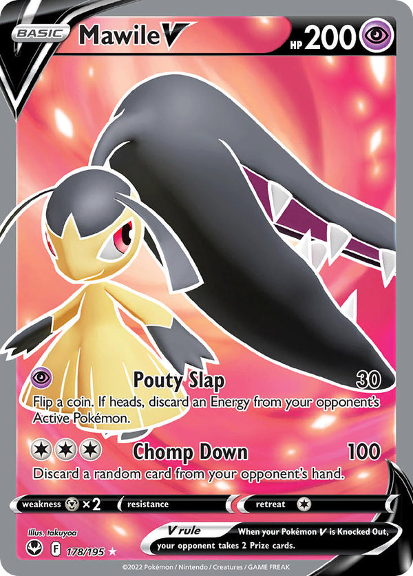 Mawile V (Full Art) - 178/195 (SWSH12) Ultra Rare - Near Mint Holofoil