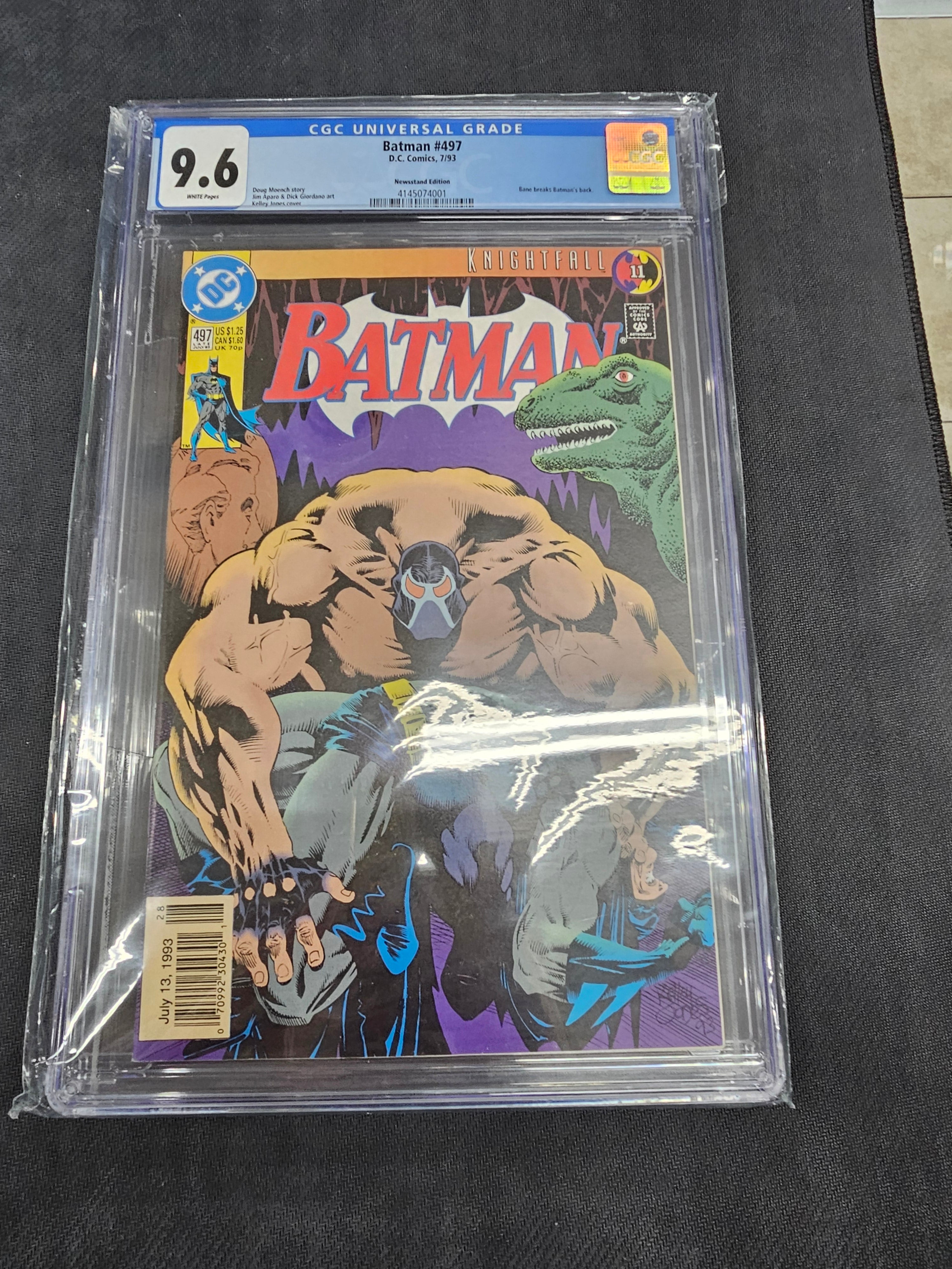 Batman (1940 Series) #497 Newstand Edition (CGC 9.6)