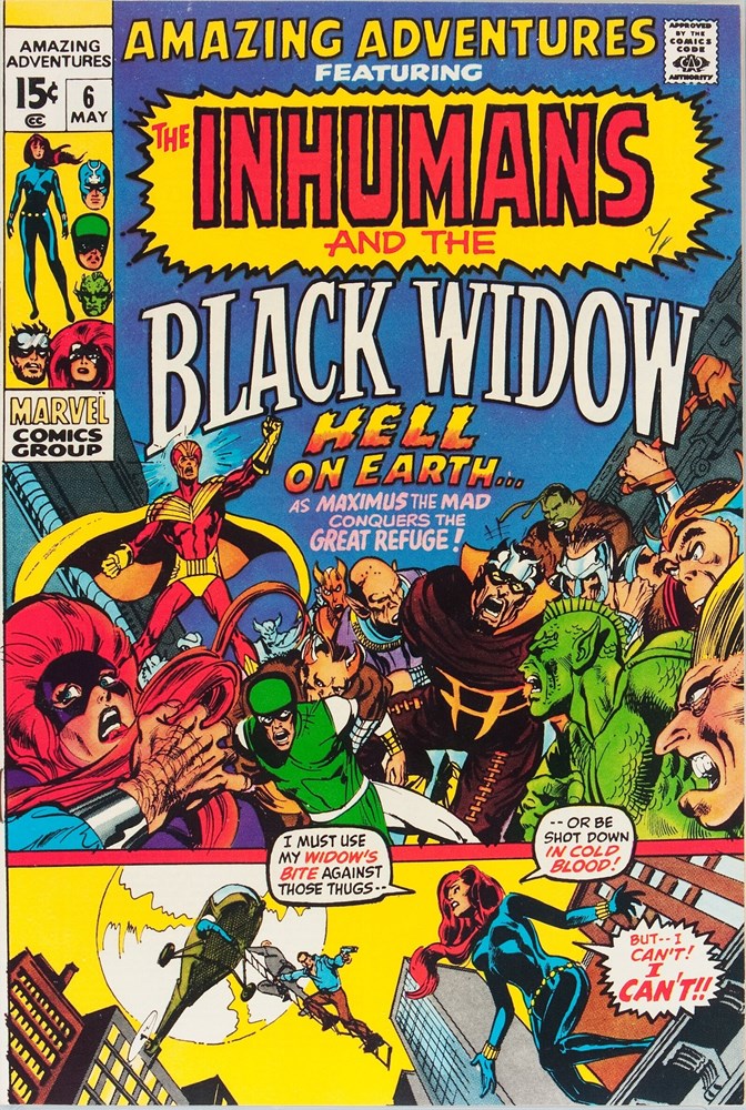 Amazing Adventures (1970 Series) #6 (3.0)