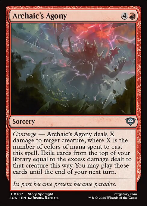 Archaic's Agony [ #0107 ] (SOS-U)