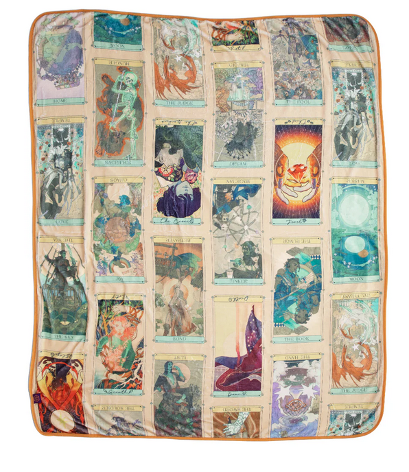 Critical Role: Oracle of the Moon Tarot Blanket