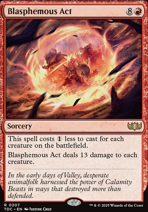 Blasphemous Act [ #0207 ] (TDC-R)