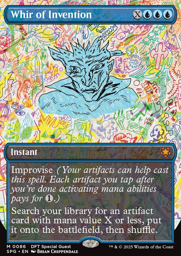 Whir of Invention [ #0086 Borderless ] (SPG-M-FOIL)