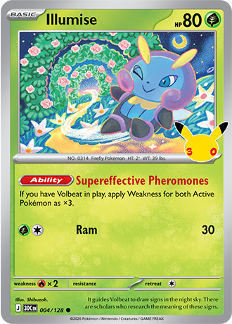 Illumise - 004/128 (30C) Common