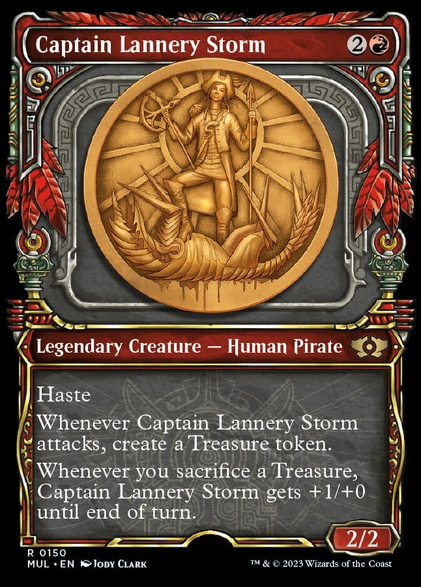 Captain Lannery Storm [#0150 Halo Foil] (MUL-R)