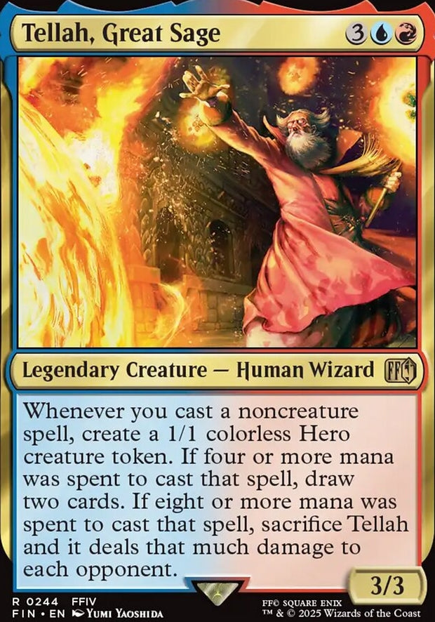 Tellah, Great Sage [ #0244 ] (FIN-R)