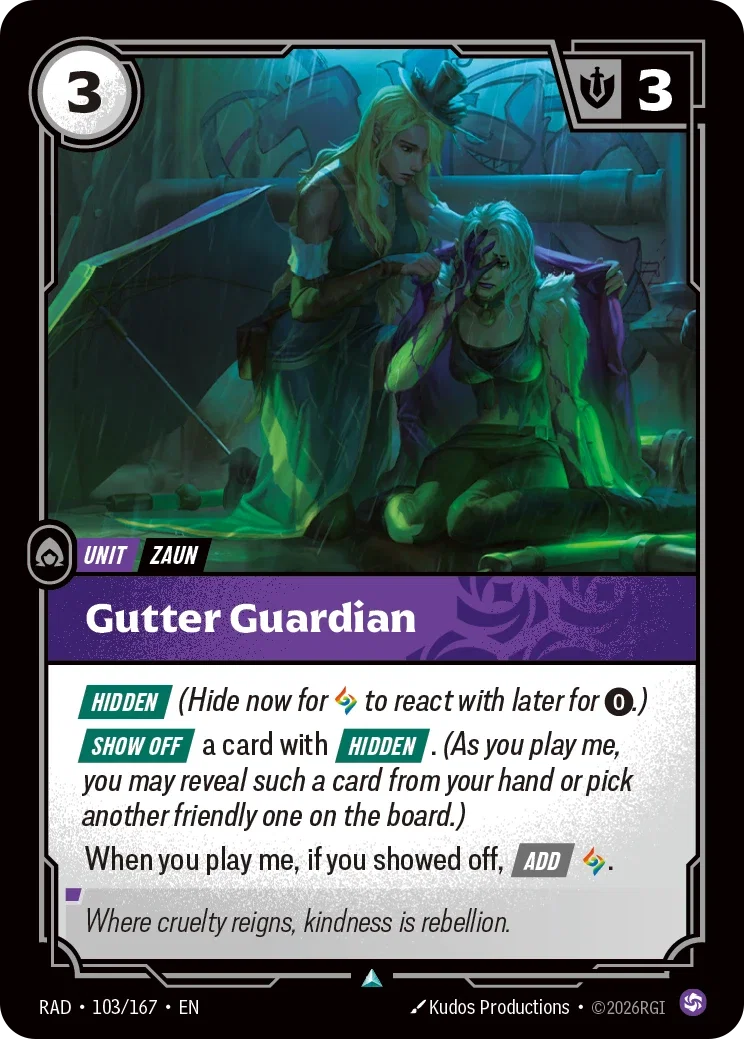 Gutter Guardian - 103/167 (RAD) Uncommon