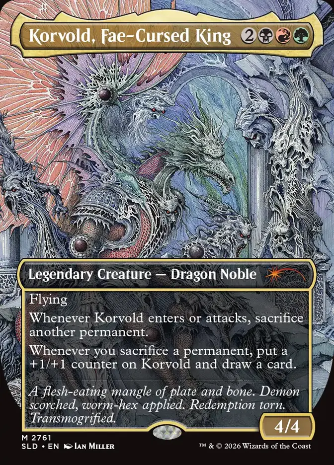 Korvold, Fae-Cursed King [#2761] (SLD-M-FOIL)