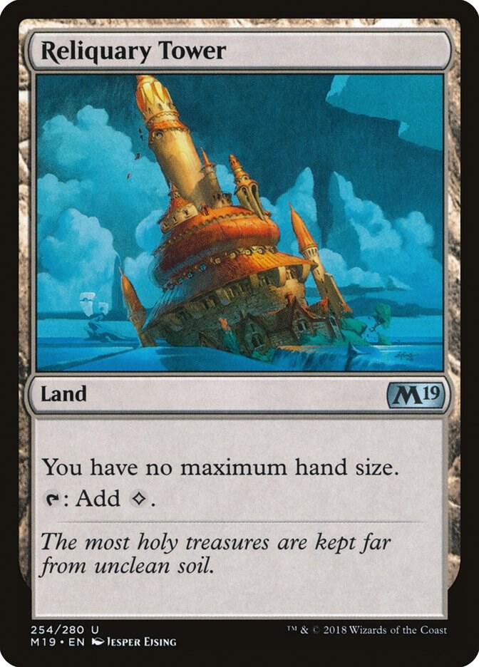 Reliquary Tower (M19-U) Moderate Play