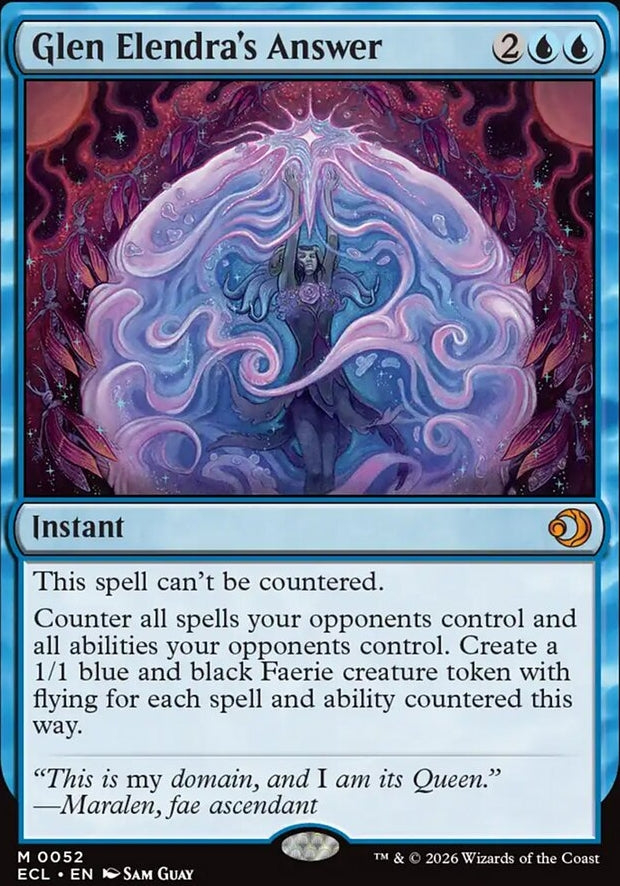 Glen Elendra's Answer [ #0052 ] (ECL-M)