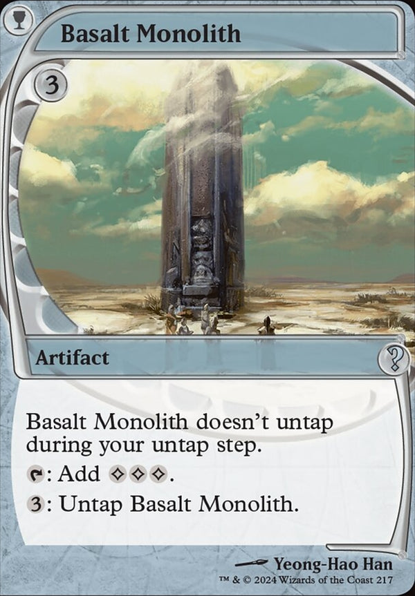 Basalt Monolith [#0217 Future Frame] (MB2-U)