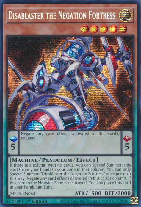 Disablaster the Negation Fortress (MP25-EN084)