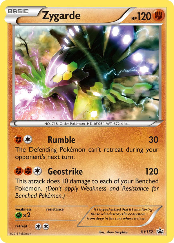 Zygarde - XY152 (XY:PR) Promo - Near Mint Holofoil